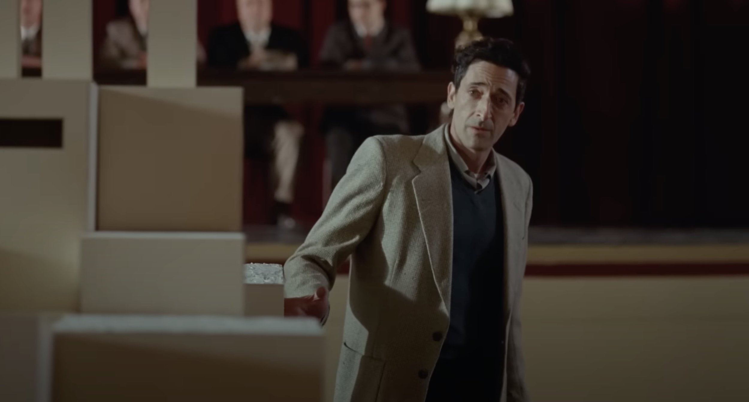 New trailer for THE BRUTALIST by Adrien Brody